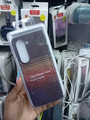 Carbon-Fiber Protective Back Case for Samsung Galaxy Z Fold 5
