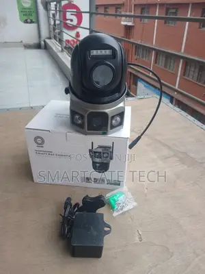 AC 4G Kamera ya CCTV Lenzi Mbili - V380 HD Nje/Ndani