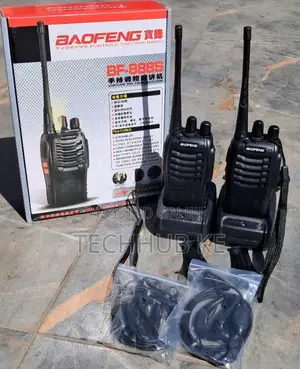 Baofeng Rechargeable Handheld Two-Way Radio Walkie Talkie