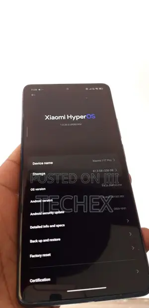 Xiaomi 11T Pro 256GB Nyekundu