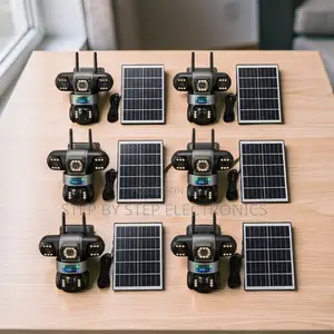 Kamera ya Solar ya 20MP 4K Ultra HD 4G PTZ yenye Lensi Tatu