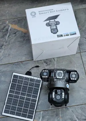 Kamera ya Usalama ya 4G Solar PTZ Lenzi Tatu CCTV