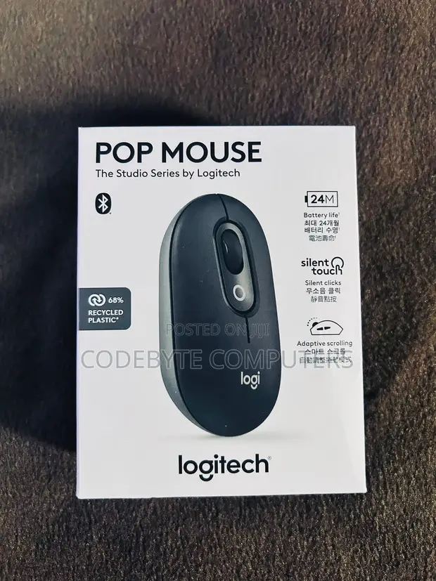 Logitech Wireless POP Mouse yenye Emoji Zinazoweza Kubinafsishwa - 1