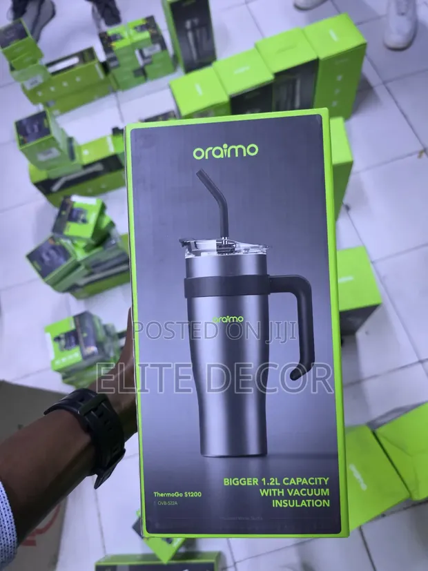Oraimo ThermoGo S1200 1.2L Chupa ya Maji ya Thermos - 1