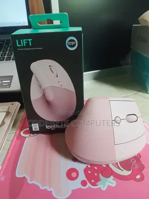 Logitech Lift Vertical Ergonomic Mouse - Rose