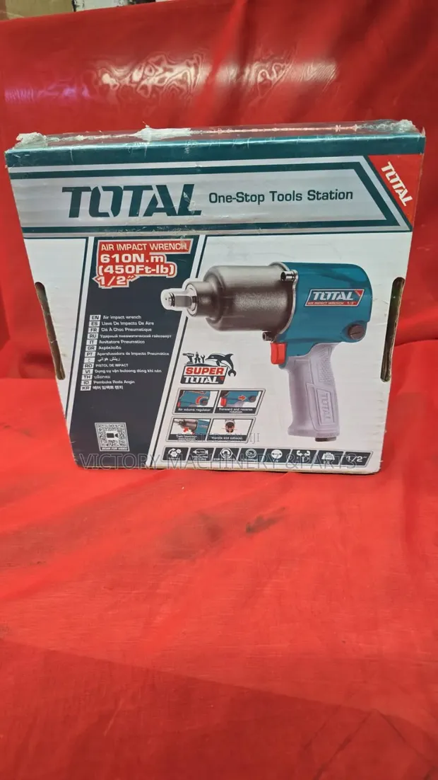 Total Pneumatic Impact Wrench 1/2 inch Drive - 1