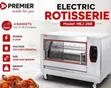Rotisserie ya Kuku ya Umeme ya Heavy Duty - Magari 4 - 1