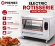 Rotisserie ya Kuku ya Umeme ya Heavy Duty - Magari 4 - 2