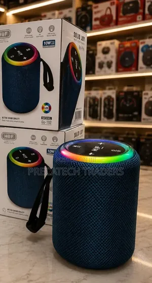 H&F GU-192 Wireless Bluetooth Speaker yenye LED