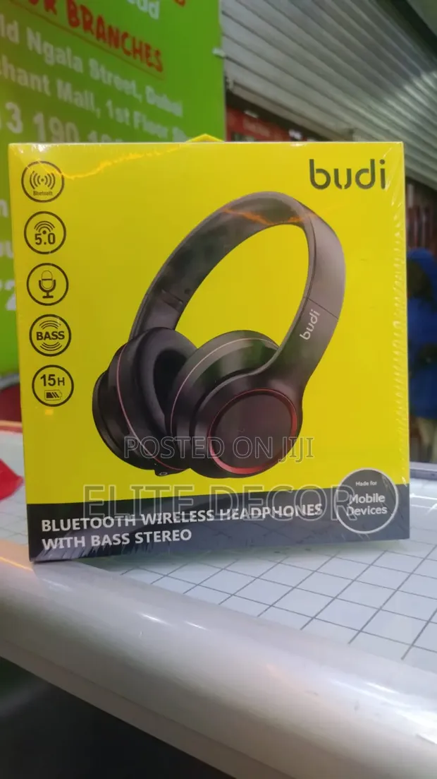 Budi EP50B Vipaza Sauti vya Bluetooth Wireless - Deep Bass Stereo - 1