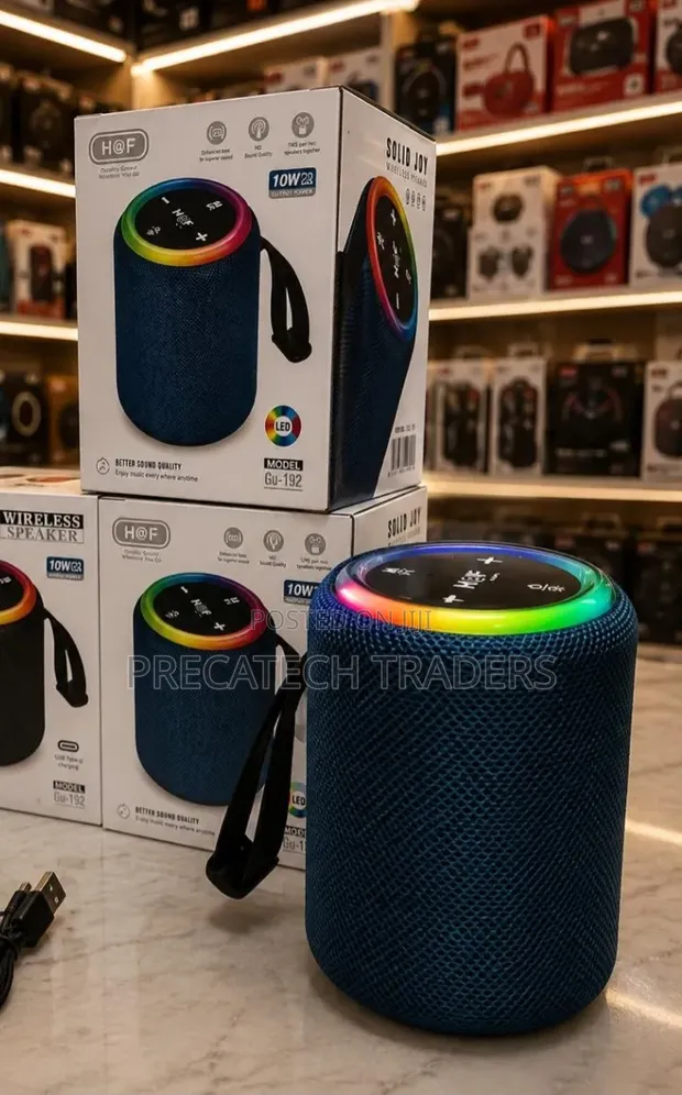 Spika Portable ya Bluetooth Inayochajiwa GU-192 - 1