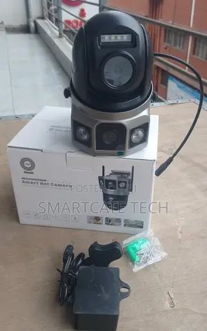 Kamera ya CCTV ya 4G Dual Lens V380 Pro yenye Night Vision