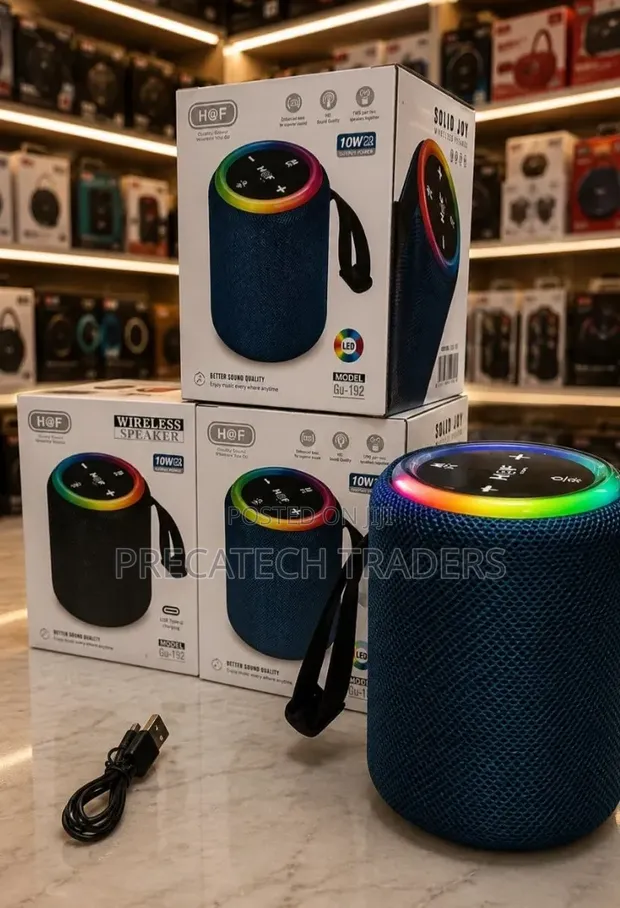 H&F GU-192 Wireless Speaker with RGB Lights - 1