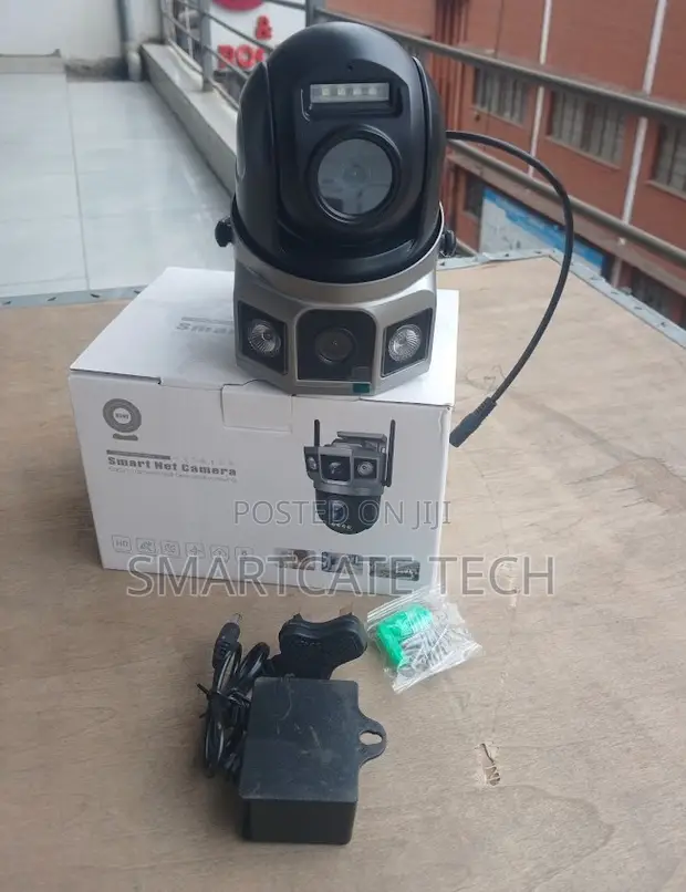 Kamera ya CCTV ya V380 yenye Dual Lens na 4G - Usalama wa Nje - 1