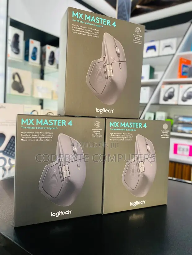 Logitech MX Master 4 High-Performance Wireless Mouse - 1