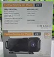 X01 90° Swivel Folding Rotating Car Mount for Phones, Tablets - 1