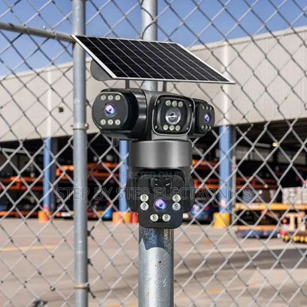 4G PTZ Triple Lens Solar Camera (4K Ultra HD, 20MP) - 1