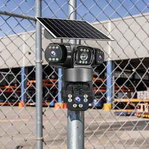 4G PTZ Triple Lens Solar Camera (4K Ultra HD, 20MP)