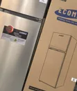 Ecomax 230L Dark Silver Double Door Fridge - 1