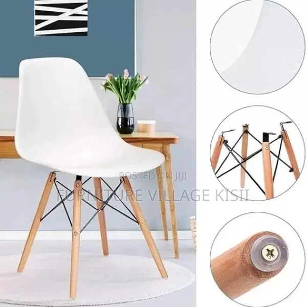 Yellow Eames Armless Chair - 1