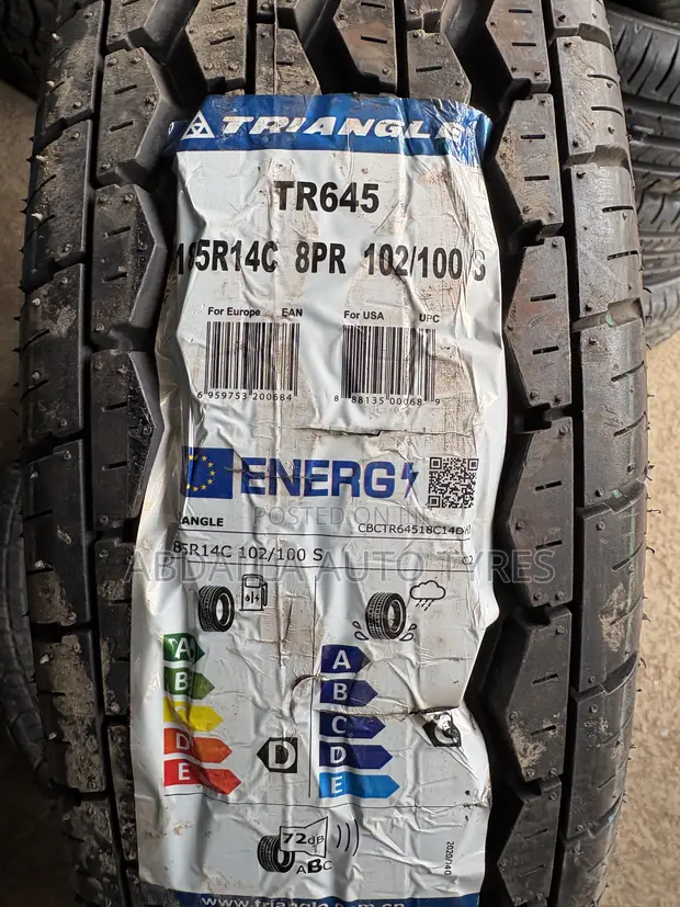185R14C Triangle Tyre - 1