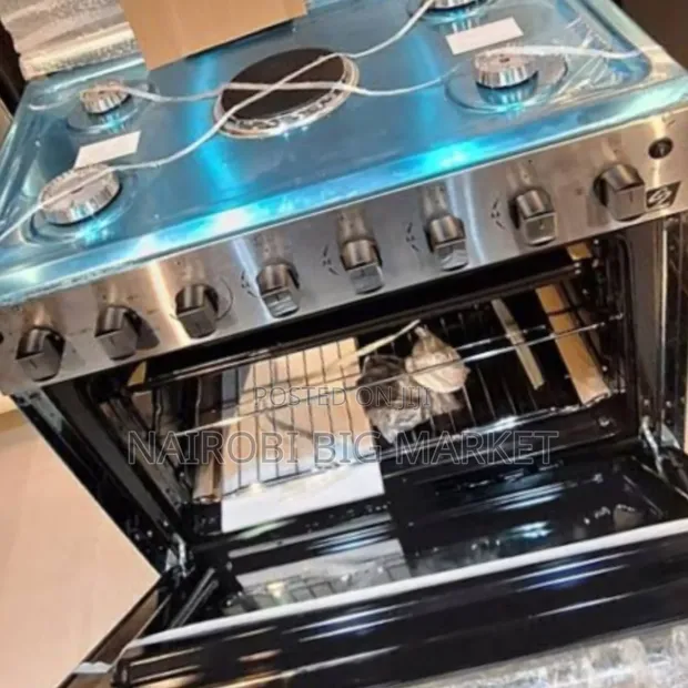 Star Worth 4+1 Gas Cooker 60x90cm - 1