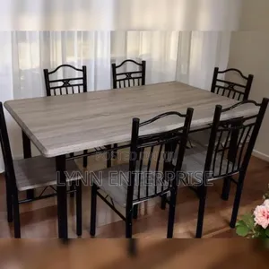 Rectangular Executive 6-Seater Dining Table
