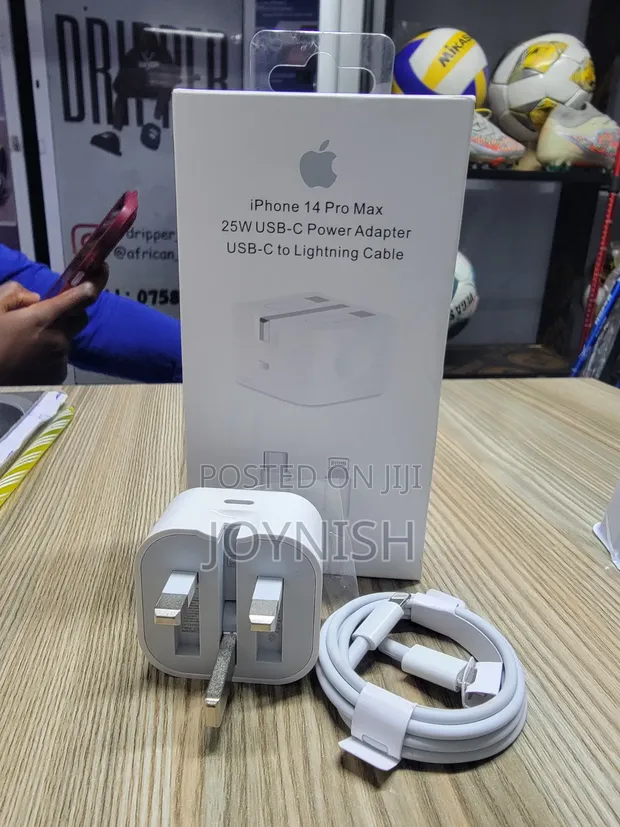 Apple iPhone Power Adapter (White) - 1