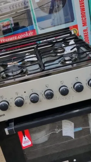 Mika 60x60 Standing Cooker 3+1 Burners