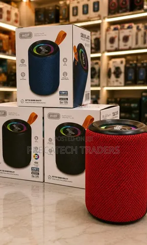 GU-195 Rechargeable Wireless Speaker with RGB Lights