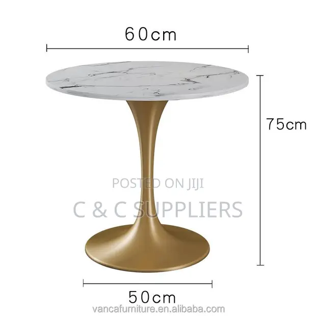 Round Modern Balcony Dining Table - 1
