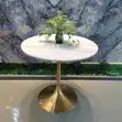 Round Modern Balcony Dining Table - 5