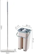 Flat Slide Mop and Bucket Set - 4