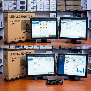 Wholesale Touch Screen POS Monitors (14", 15", 17")