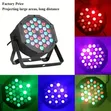 LED Stage PAR Can Light - RGBW DMX512 - 4