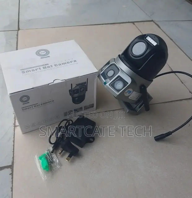 AC Powered Dual Camera V380 CCTV with Night Vision - 1