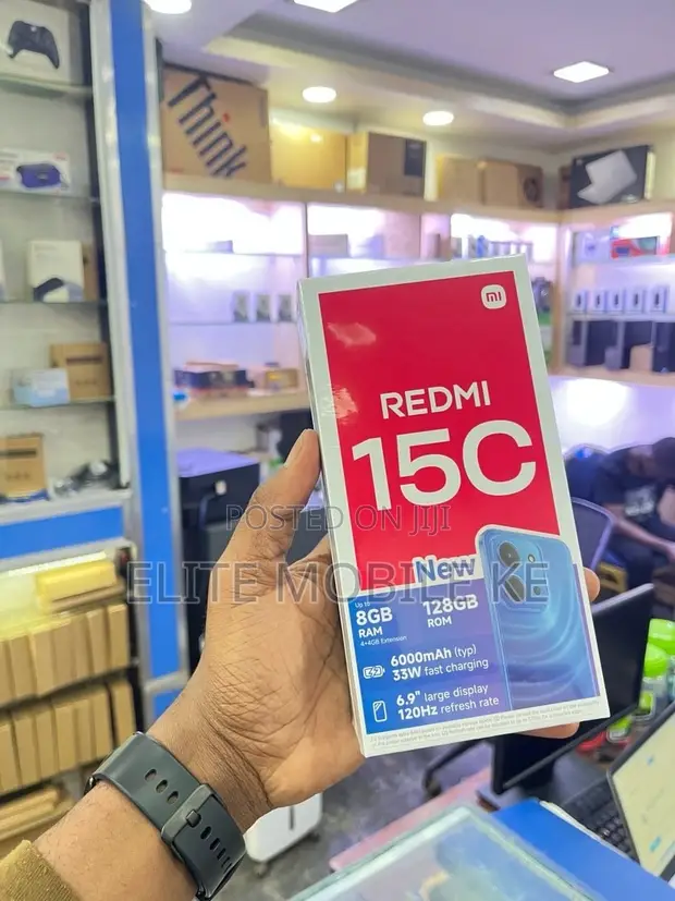 New Xiaomi Redmi 15C 4G 128GB Black - 1