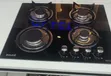 Bolesi 4-Burner Gas Hob - Tempered Glass Top - 1