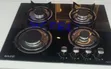 Bolesi 4-Burner Gas Hob - Tempered Glass Top - 2