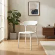 Heavy Duty Stackable Garden Chair - White - 1