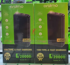 Oraimo Traveler 15 Power Bank 20,000mAh 15W
