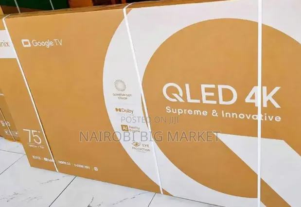 TCL 75 Inch Frameless QLED Television - 1