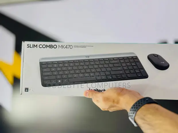 Logitech MK470 Slim Combo - Graphite - US Intl - 1