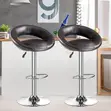 Modern Swivel Bar Stool - Black - 2