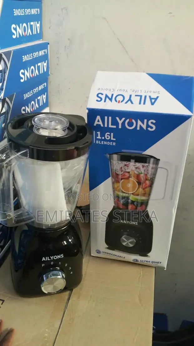 Ailyons 2-in-1 Blender with Jug and Grinder - 1