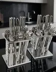 24-Piece Flatware Set with Organizing Stand - 2