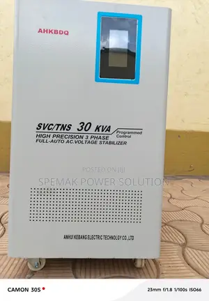 Three-Phase Automatic Voltage Regulator (AVR) 30kVA