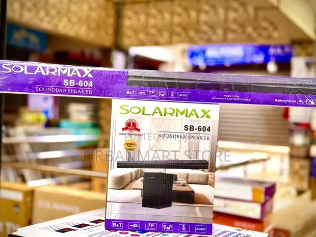 Solarmax SB-604 2.1 Bluetooth Soundbar Speaker - 1