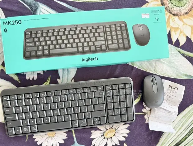 Logitech MK250 Wireless Mouse and Keyboard Combo - 1