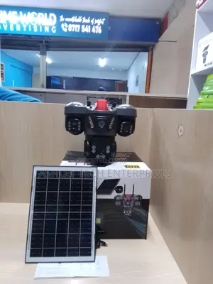 Brand New V380 Triple Lens Outdoor CCTV with Siren